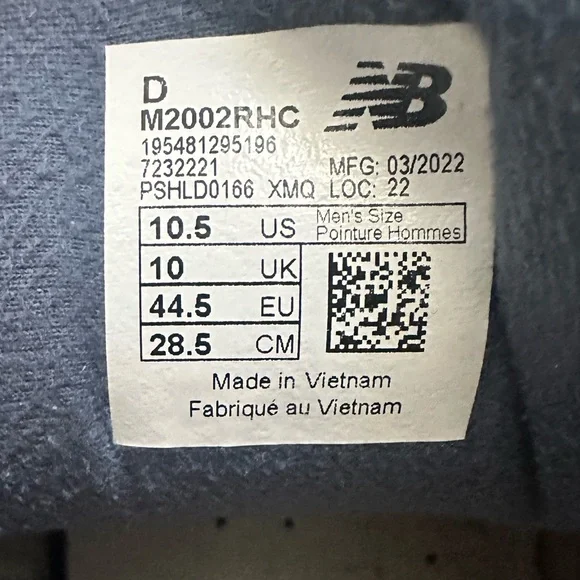 New Balance Men's Sneakers - Blue, Gray, Green - Picture 6 of 12